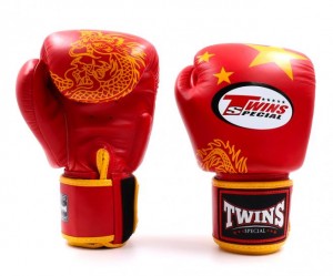 Red Twins Special FBGVL3-44CN Velcro Men's Fancy Boxing Gloves | AYD412359 | India